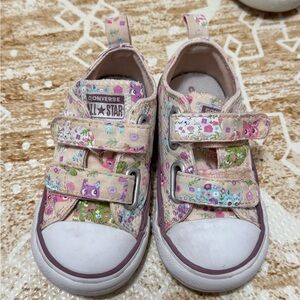Converse Kids Sneakers - Kitty Pink and Cream 6-EUC